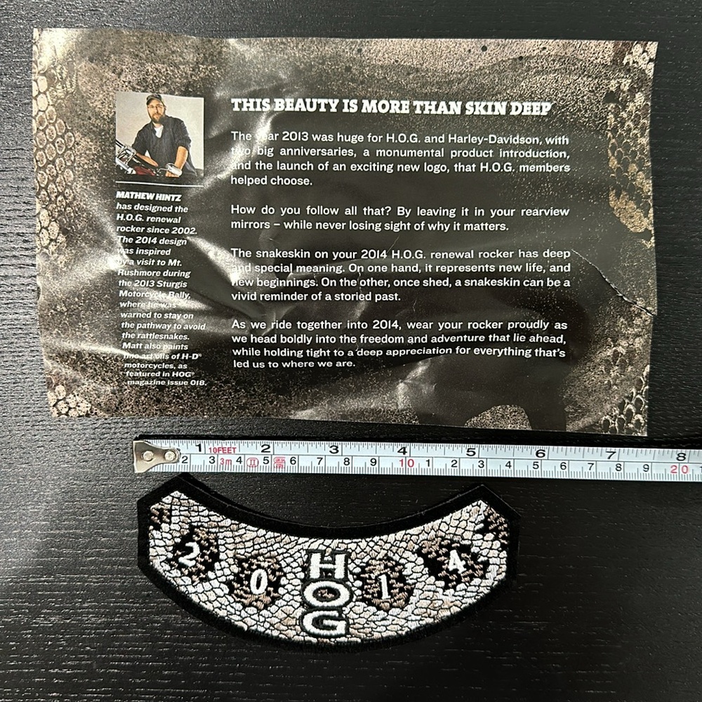 Harley-Davidson HOG 2014 Patch - Picture 3 of 4
